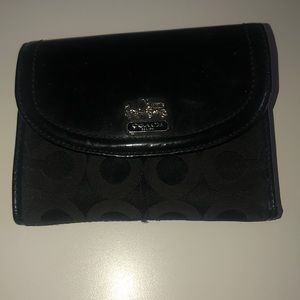 Coach Black Wallet